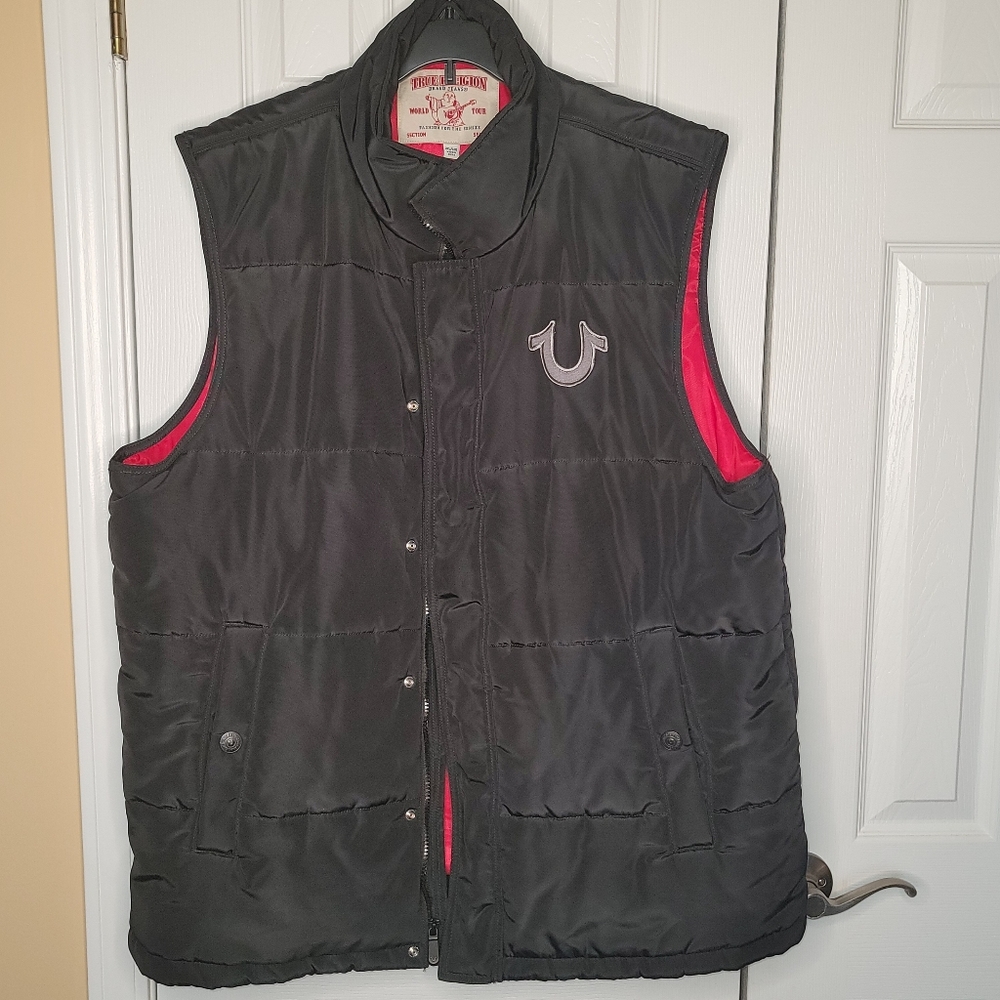 True Religion Men's Puffer Vest